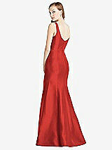 Rear View Thumbnail - Poppy Red Bella Bridesmaids Dress BB135