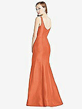 Rear View Thumbnail - Portofino Orange Bella Bridesmaids Dress BB135