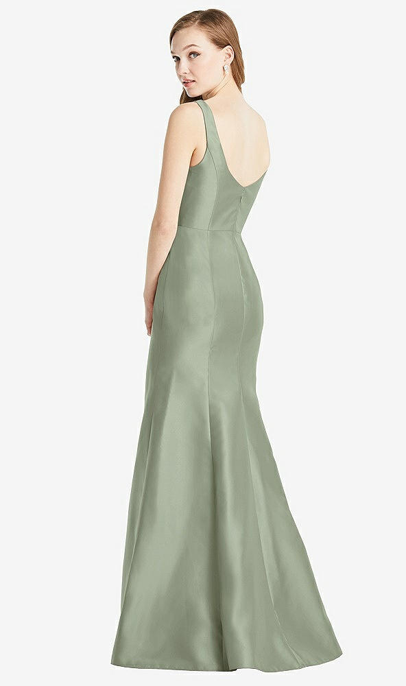 Back View - Sage Bella Bridesmaids Dress BB135