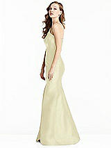 Side View Thumbnail - Butter Yellow Bella Bridesmaids Dress BB137