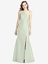 Front View Thumbnail - Mint Green Bella Bridesmaids Dress BB137