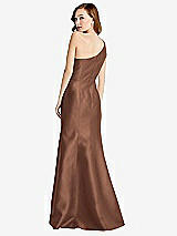 Rear View Thumbnail - Cognac Bella Bridesmaids Dress BB137