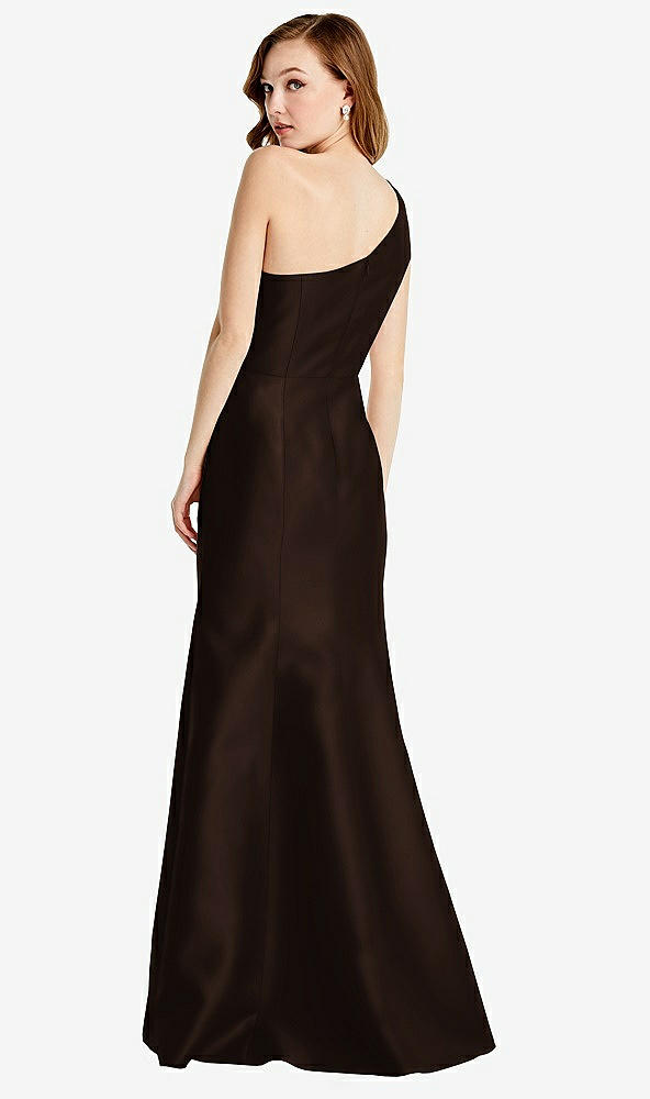 Back View - Espresso Bella Bridesmaids Dress BB137