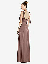 Rear View Thumbnail - Sienna Tie Shoulder A-Line Maxi Dress