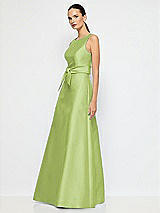 Alt View 2 Thumbnail - Mojito Jewel-Neck V-Back Maxi Dress with Mini Sash