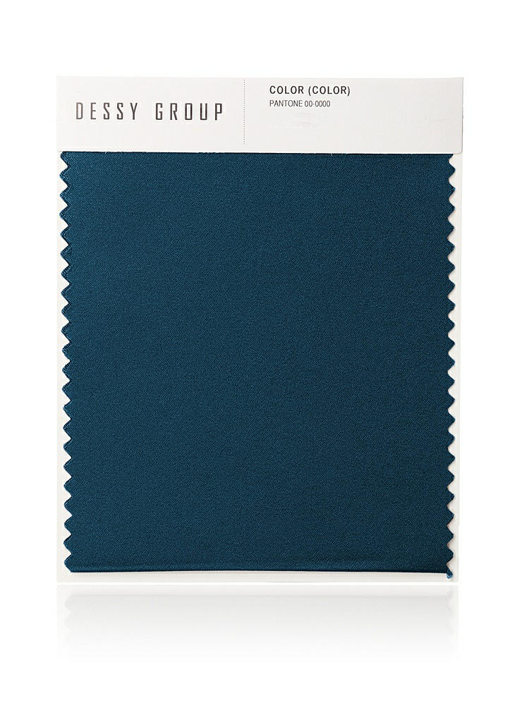 Front View - Atlantic Blue Whisper Satin Swatch