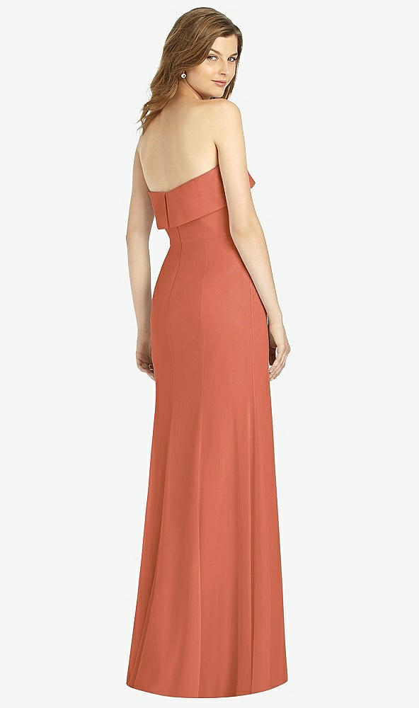 Back View - Terracotta Copper Bella Bridesmaids Dress BB139
