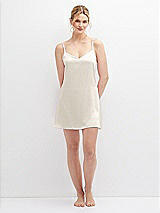 Alt View 5 Thumbnail - Ivory Short Whisper Satin Slip