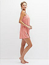 Side View Thumbnail - Rose Short Whisper Satin Slip