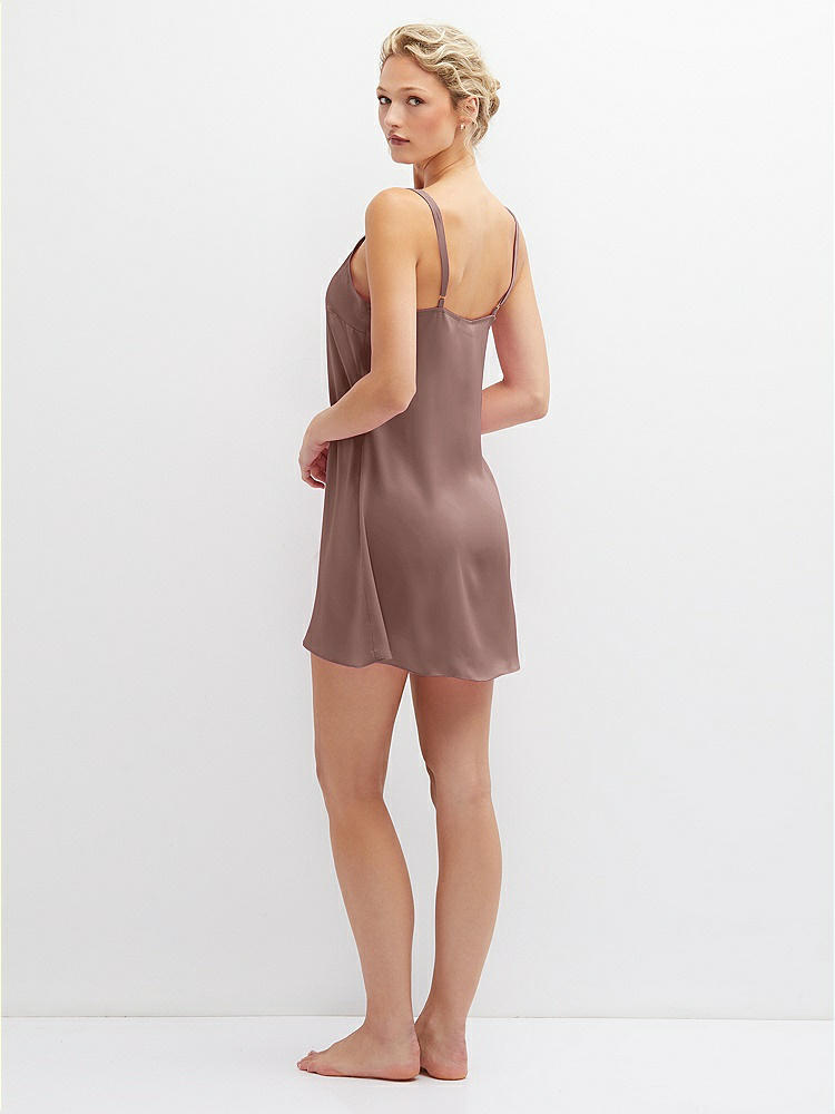 Back View - Sienna Short Whisper Satin Slip