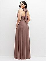 Rear View Thumbnail - Sienna Chiffon Convertible Maxi Dress with Multi-Way Tie Straps