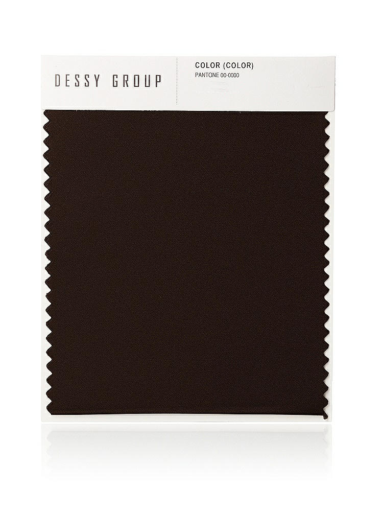 Front View - Espresso Neu Stretch Charmeuse Swatch