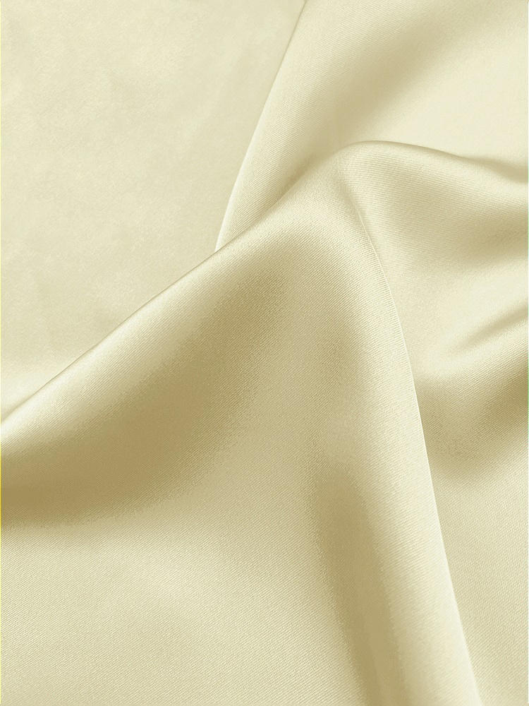 Front View - Butter Yellow Neu Stretch Charmeuse Fabric by the Yard