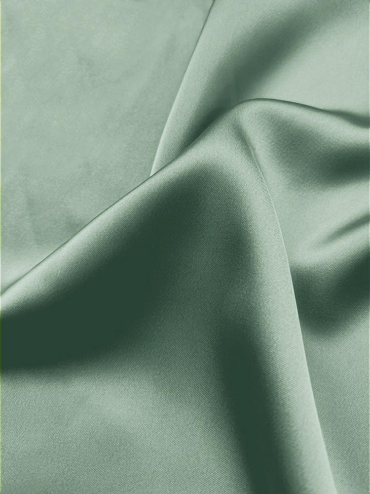 Front View - Seagrass Neu Stretch Charmeuse Fabric by the Yard