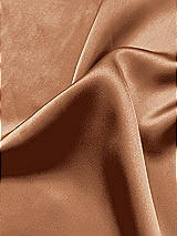 Front View Thumbnail - Toffee Neu Stretch Charmeuse Fabric by the Yard