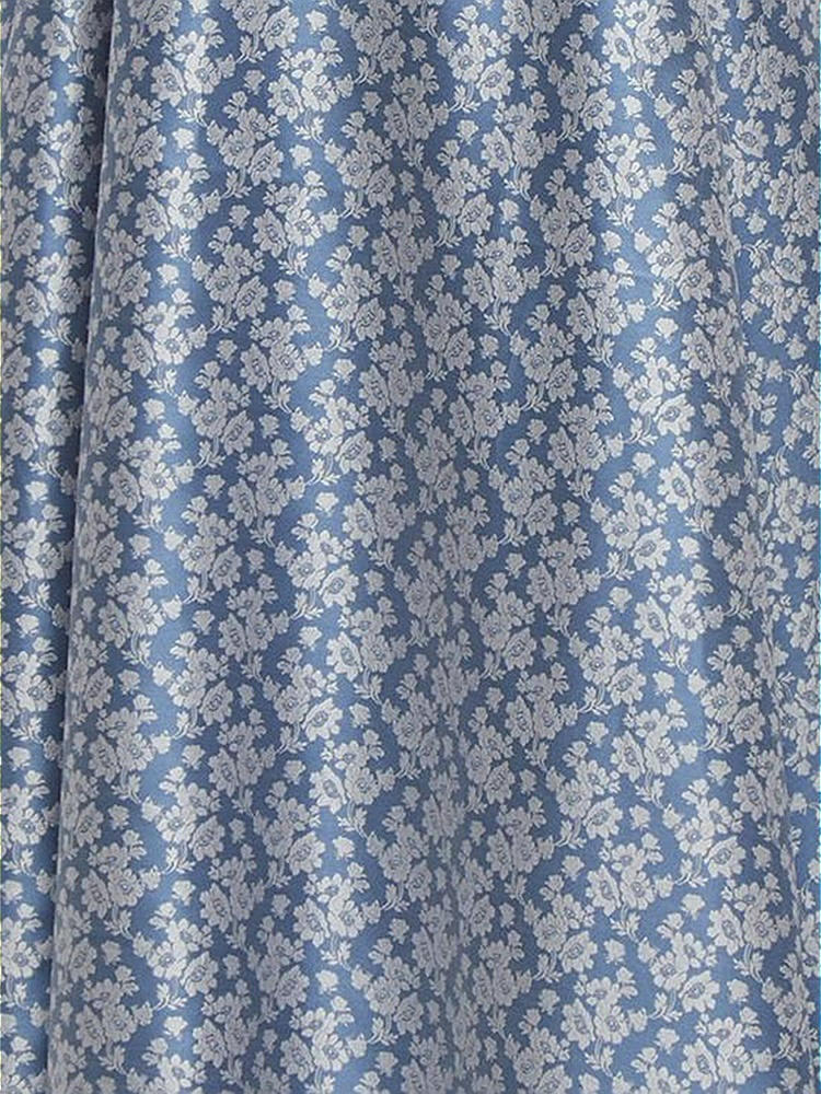 Front View - Chambray Marguerite Ditsy Jacquard Fabric By The Yard