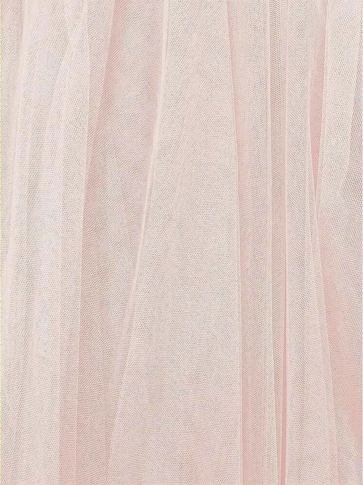 Front View - Ballet Pink Neu Tulle Solid Fabric by the Yard