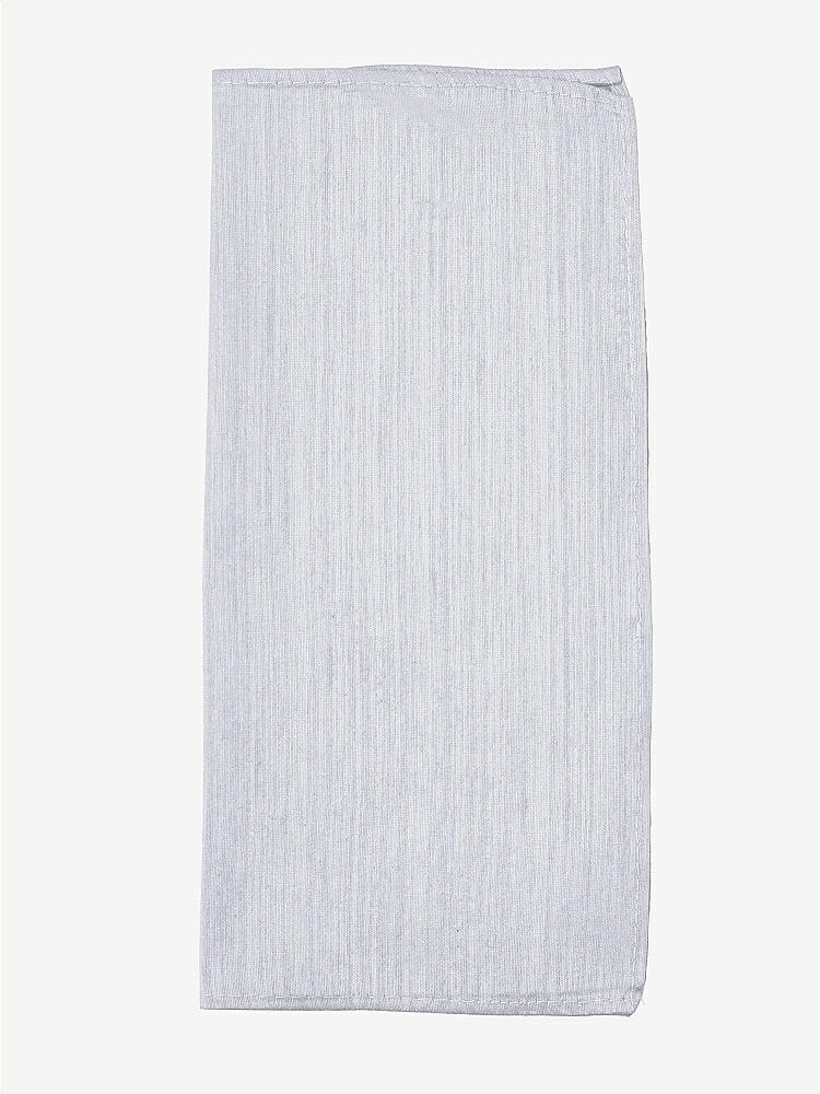 Front View - Dove Dupioni Pocket Squares by After Six