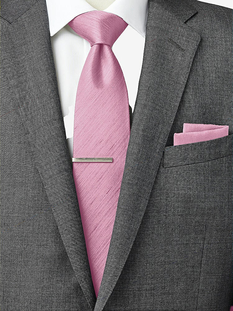 Back View - Rosebud Dupioni Pocket Squares by After Six