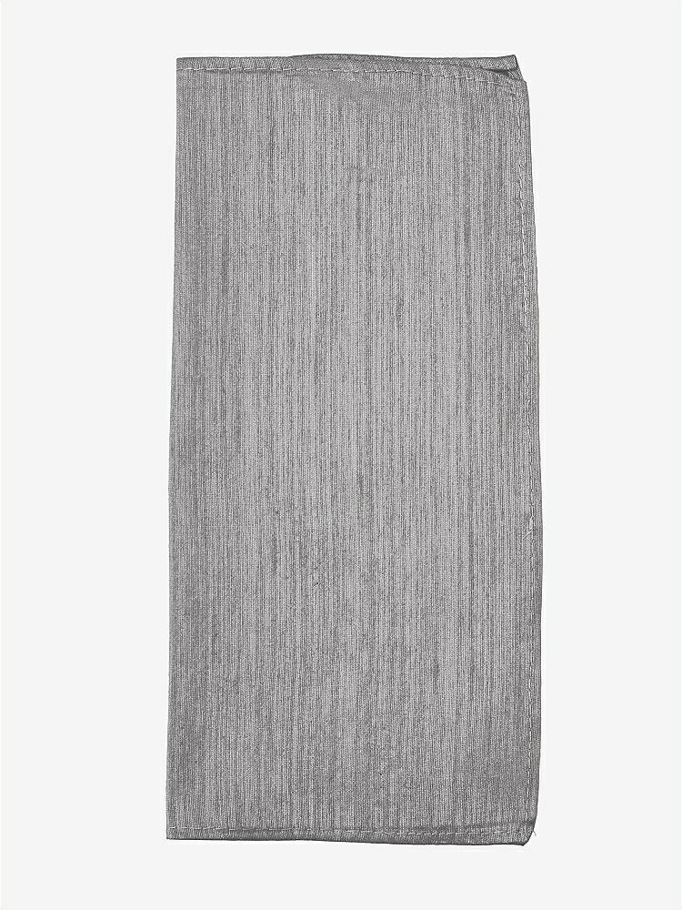 Front View - Quarry Dupioni Pocket Squares by After Six