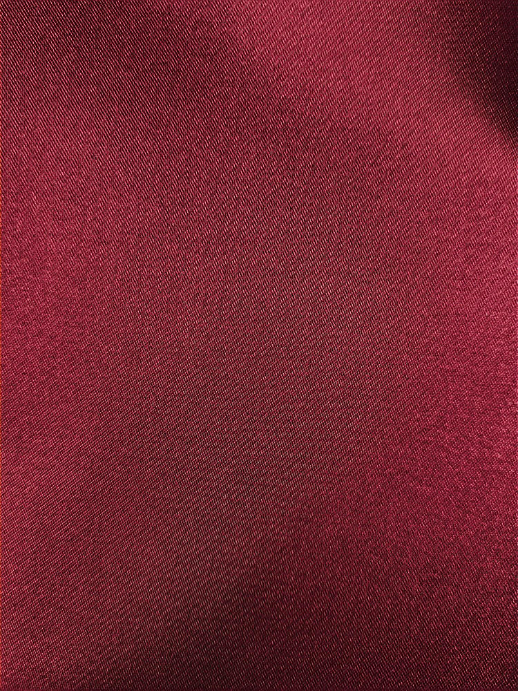 Front View - Burgundy Stretch Charmeuse by the yard