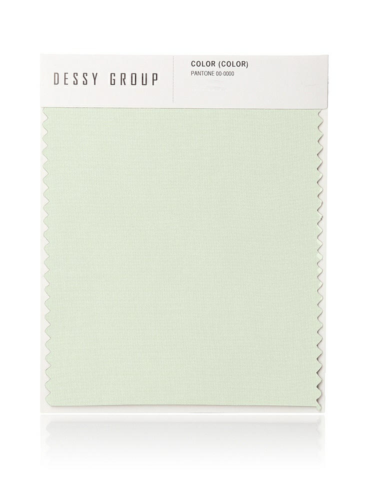 Front View - Mint Green Lux Chiffon Swatch