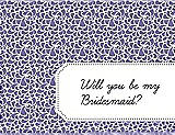Front View Thumbnail - Tahiti & Ebony Will You Be My Bridesmaid Card - Petal