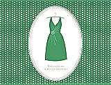 Front View Thumbnail - Juniper & Oyster Will You Be My Maid of Honor Card - Dress
