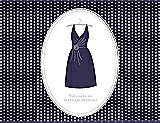 Front View Thumbnail - Amethyst & Oyster Will You Be My Maid of Honor Card - Dress