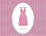Front View Thumbnail - Begonia & Oyster Will You Be My Maid of Honor Card - Dress