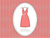 Front View Thumbnail - Ginger & Oyster Will You Be My Maid of Honor Card - Dress