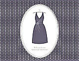 Front View Thumbnail - Lavender & Oyster Will You Be My Maid of Honor Card - Dress