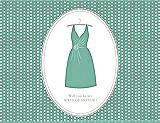 Front View Thumbnail - Meadow & Oyster Will You Be My Maid of Honor Card - Dress