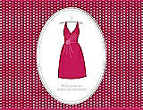 Front View Thumbnail - Posie & Oyster Will You Be My Maid of Honor Card - Dress