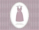 Front View Thumbnail - Quartz & Oyster Will You Be My Maid of Honor Card - Dress
