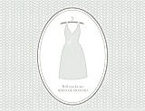 Front View Thumbnail - Starlight & Oyster Will You Be My Maid of Honor Card - Dress