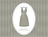 Front View Thumbnail - Twig & Oyster Will You Be My Maid of Honor Card - Dress