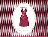 Front View Thumbnail - Valentine & Oyster Will You Be My Maid of Honor Card - Dress