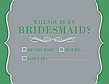 Front View Thumbnail - Mystic & Juniper Will You Be My Bridesmaid Card - Checkbox