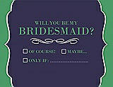 Front View Thumbnail - Amethyst & Juniper Will You Be My Bridesmaid Card - Checkbox