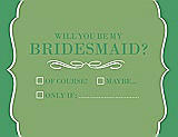 Front View Thumbnail - Apple Slice & Juniper Will You Be My Bridesmaid Card - Checkbox