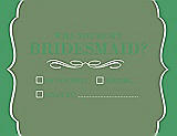 Front View Thumbnail - Clover & Juniper Will You Be My Bridesmaid Card - Checkbox
