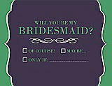 Front View Thumbnail - Concord & Juniper Will You Be My Bridesmaid Card - Checkbox