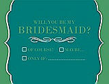 Front View Thumbnail - Jade & Juniper Will You Be My Bridesmaid Card - Checkbox