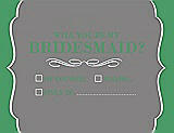 Front View Thumbnail - Quarry & Juniper Will You Be My Bridesmaid Card - Checkbox