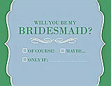 Front View Thumbnail - Slate & Juniper Will You Be My Bridesmaid Card - Checkbox