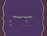 Front View Thumbnail - Majestic & Italian Plum Will You Be My Maid of Honor Card - Checkbox