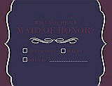 Front View Thumbnail - Amethyst & Italian Plum Will You Be My Maid of Honor Card - Checkbox