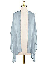 Front View Thumbnail - Mist Sheer Crepe Stole