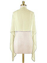 Alt View 1 Thumbnail - Butter Yellow Lux Chiffon Stole